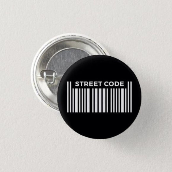 Street Code Button - Picture 2 of 3